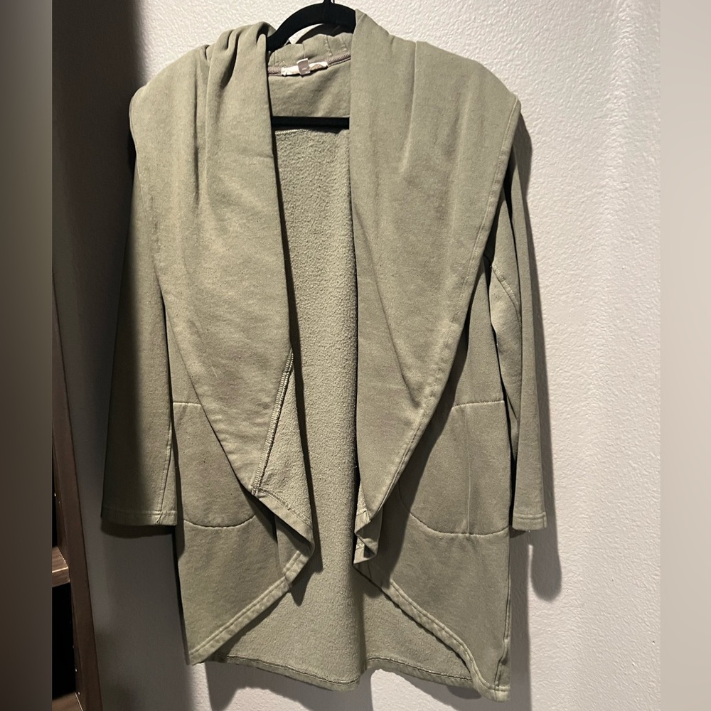 Olive & Oak Green Cape Jacket